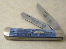 Case XX USA Bone 6254 Marilyn Monroe Trapper Knife New in Display Case