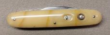 Beautiful Dreamsicle Schrade Cut Co 3 3/4" Double 