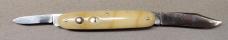 Beautiful Dreamsicle Schrade Cut Co 3 3/4" Double 