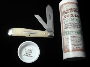 Great Eastern Cutlery GEC Northfield Smooth White Oiled Bone Eureka Jack Knife 922225 Made In USA