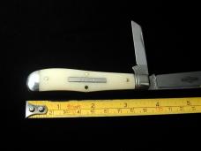 Great Eastern Cutlery GEC Northfield Smooth White Oiled Bone Eureka Jack Knife 922225 Made In USA