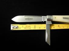 Great Eastern Cutlery GEC Northfield Smooth White Oiled Bone Eureka Jack Knife 922225 Made In USA