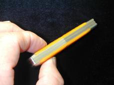 Great Eastern Cutlery GEC Sunset Orange Jigged Bone Eureka Jack Knife 922225 Made In USA