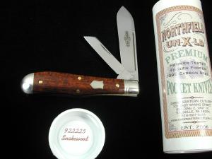 Great Eastern Cutlery GEC Northfield Smooth Snakewood Eureka Jack Knife 922225 Made In USA