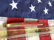 Case xx 1989 Centennial 5 & 1/2” Big Boy Toothpick w/ Sweet Red Bone Handles -NOS