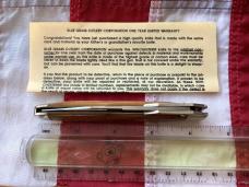 Winchester Swing Guard Knife by Blue Grass Cutlery (Mdl# 19121) w/ Orange Bone Handles -NOS
