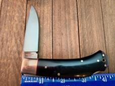 A.G. Russell for the KCC Lock Back Black Micarta Red Spacer Seki Japan 