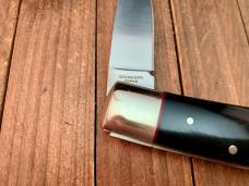 A.G. Russell for the KCC Lock Back Black Micarta Red Spacer Seki Japan 