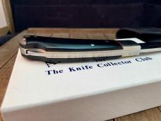 A.G. Russell for the KCC Lock Back Black Micarta Red Spacer Seki Japan 