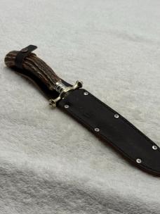 Linder Kris Blade Dagger Stag Handle Made In Solingen Germany (#2)