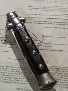 9" Vintage Edge Co. Stiletto. With original instructions.