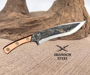 H&B Forge USA Hand Forged High Carbon Steel Ultimate Camp Knife 15" Overall 
