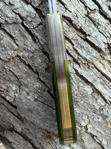 GEC NORTHFIELD * 771225 SATIN PICKLE GREEN MARROW BONE YANKEE BARLOW KNIFE