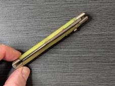 Vintage Geo. Schrade Presto Fishtail Celluloid Automatic Knife.