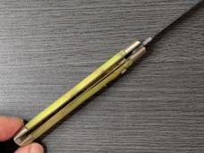 Vintage Geo. Schrade Presto Fishtail Celluloid Automatic Knife.