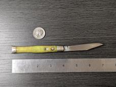 Vintage Geo. Schrade Presto Fishtail Celluloid Automatic Knife.