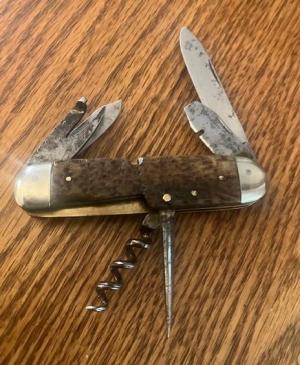 SUPER CAMP KNIFE W.H. MORLEY GERMANY N.Y.