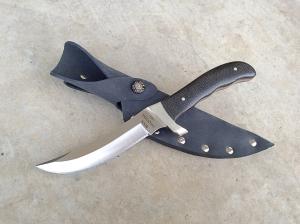 Buck 402 Akonua - 2024 Legacy Collection Fixed Blade Knife Black Micarta S35VN Blade - NEW