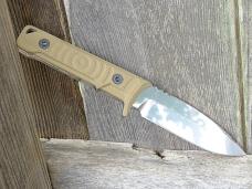 Medford Mizuchi Fixed Blade Knife Coyote G-10 20CV Blade Kydex Sheath - New