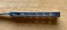 Small Parker Gypsy Balisong Butterfly Knife, Steel Handle, Japan, Unused