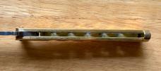 Small Taylor Golden Dragon Balisong Butterfly Knife, Brass Handle, Japan, Unused