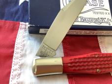 Case xx Case Classic 1990 R61050 w/ Sweet Cherry Red Bone Handles -one of 200 -NOS w/ COA +Orig Box
