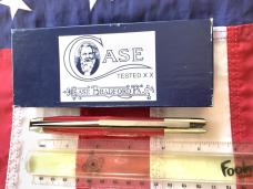 Case xx Case Classic 1990 R61050 w/ Sweet Cherry Red Bone Handles -one of 200 -NOS w/ COA +Orig Box