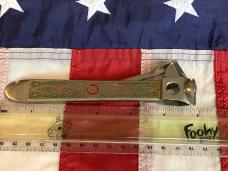 Vintage J A Henckels Cigar V Cutter Tool with SUPER ORNATE Handles -Hard to come by...