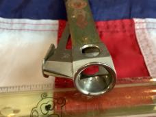 Vintage J A Henckels Cigar V Cutter Tool with SUPER ORNATE Handles -Hard to come by...