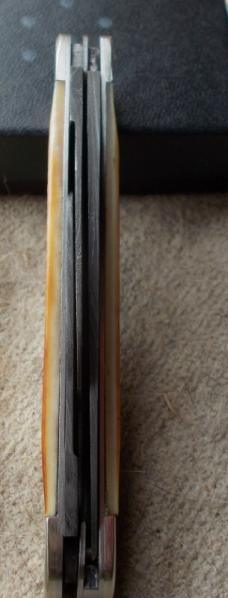 Bear & Son Stag Damascus Stockman Knife 
