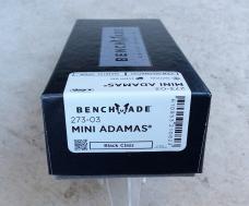 Benchmade 273-03 Mini Adamas AXIS Lock Knife Black Carbon Fiber MagnaCut Blade - New