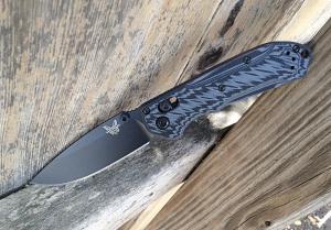 Benchmade Mini Freek 565BK-02 AXIS Lock Knife Gray/Black G-10 Black M4 Blade - New