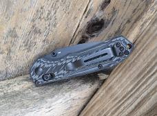 Benchmade Mini Freek 565BK-02 AXIS Lock Knife Gray/Black G-10 Black M4 Blade - New