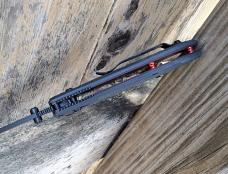 Benchmade Mini Freek 565BK-02 AXIS Lock Knife Gray/Black G-10 Black M4 Blade - New