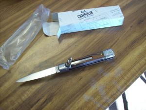 A.G.A. Campolin 8" Lever Maniago, Italy GO-55020-CW Rosewood UNUSED W/Box