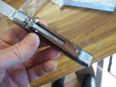 A.G.A. Campolin 8" Lever Maniago, Italy GO-55020-CW Rosewood UNUSED W/Box