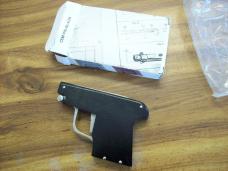 A.G.A. Campolin Rare Italian Gun Knife Black Ebonywood Circa 2019 UNUSED W/Box
