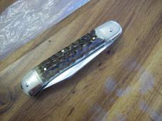 Vintage Hubertus Knife Size 10 Medium Genuine Stag/Antler Old Ritter Factory Solingen, UNUSED!