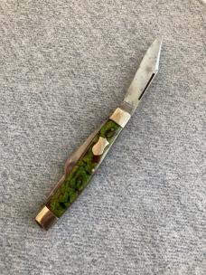 Vintage, RARE, ENDERES (Minnesota & Iowa), Christmas Tree Handles, Stockman's Pocket Knife 