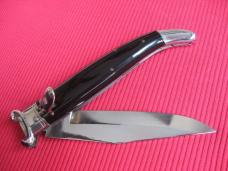 Vintage Italian Large Size "rostfrei" Shell Puller Leverlock Switchblade Knife                