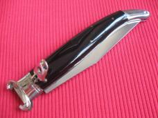 Vintage Italian Large Size "rostfrei" Shell Puller Leverlock Switchblade Knife                