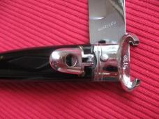Vintage Italian Large Size "rostfrei" Shell Puller Leverlock Switchblade Knife                