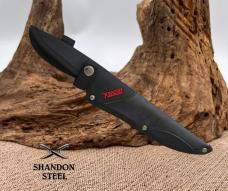 Kensei Shugenja Combat Fighter Bowie Knife 4mm Full Tang Copper Micarta KE003