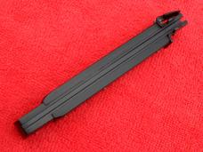 New 9"  Leverlock-Stiletto style switchblade knife ebonywood Handles All Black