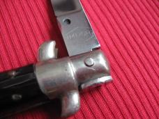 Vintage TRANSITIONAL 1960's Italian "DIAMOND IMPORT" STILETTO Switchblade Knife - Unique Old Horn!