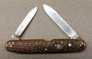 Rare Schrade Cut Co Notched 3 3/8" Double Blade 06, 07, 10