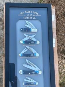 CASE XX ** 2025 LE XXXVIII OCEAN BLUE GATOR MINT SET - 1 OF 250