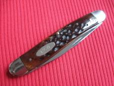 Vintage Italian Pick bone Knife GESCO Two Blade "Premier K5 ITALY" Pick Bone - New Old Stock!