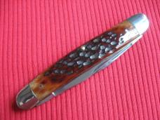 Vintage Italian Pick bone Knife GESCO Two Blade "Premier K5 ITALY" Pick Bone - New Old Stock!