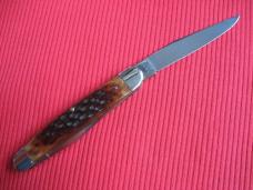 Vintage Italian Pick bone Knife GESCO Two Blade "Premier K5 ITALY" Pick Bone - New Old Stock!